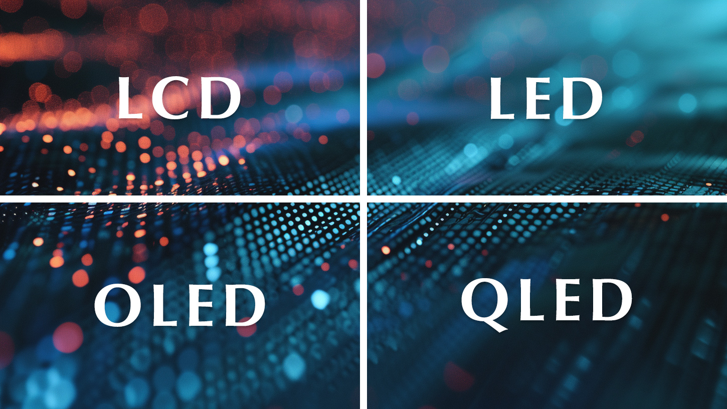 LCD vs LED vs OLED vs QLED